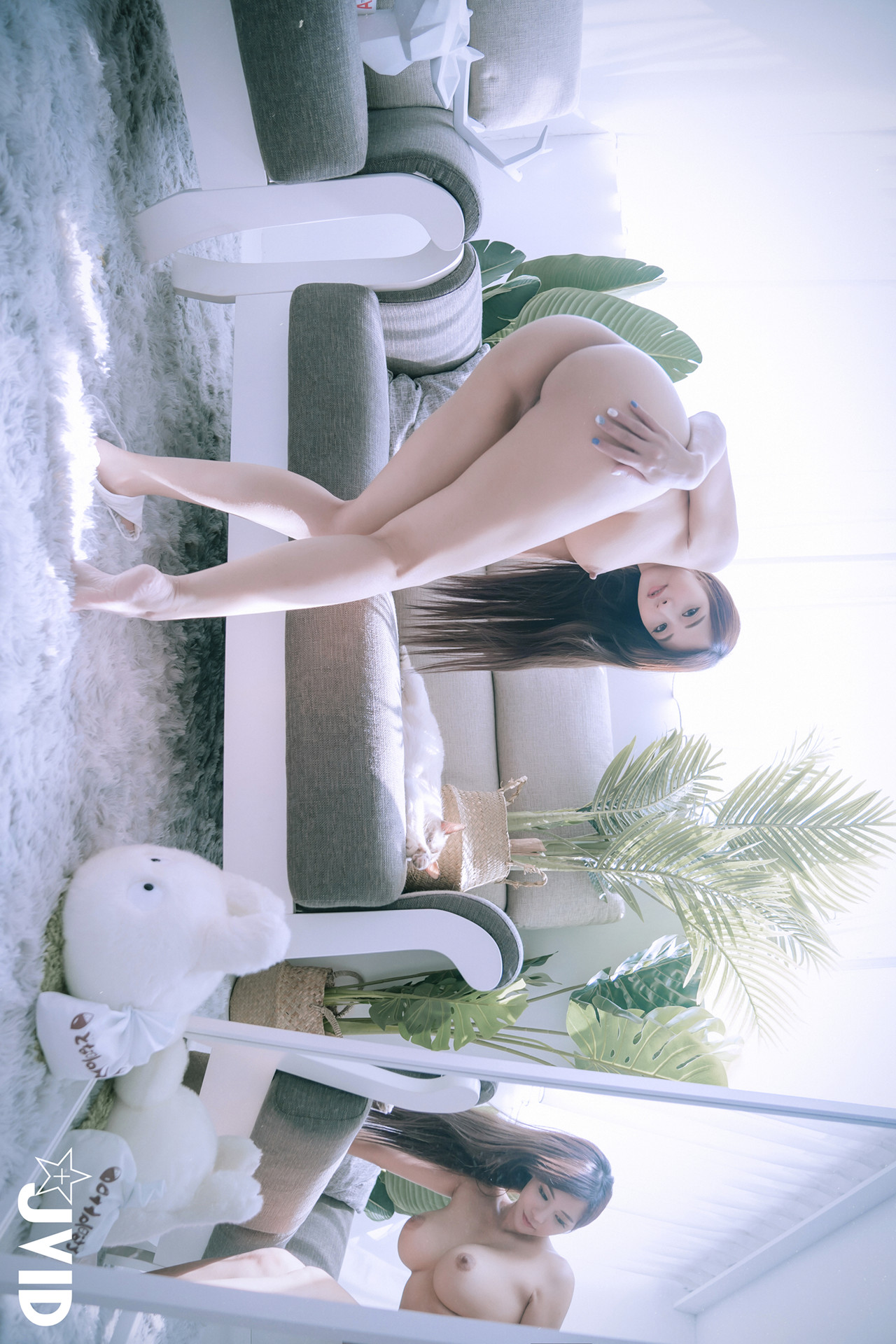 JVID Lele 樂樂 美巨乳樂樂最新力作，性感晨光，等你一起來滾床 Set.04