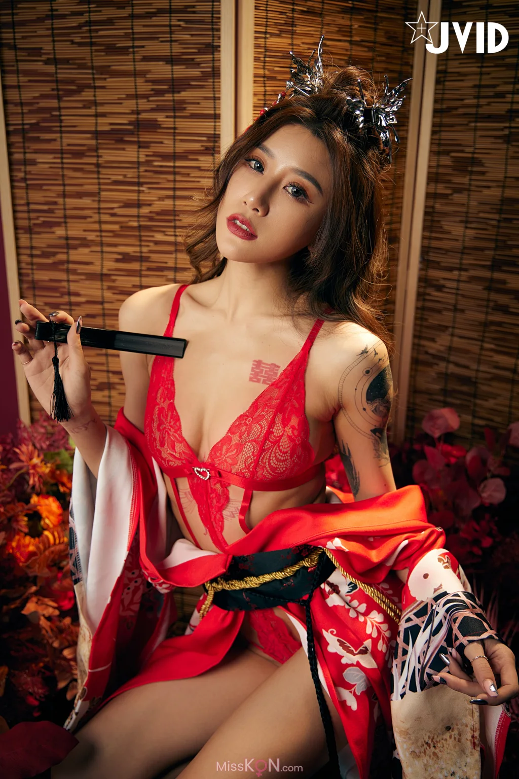 [JVID] Lara 雙囍_ 聖上寵幸首選～傾國傾城囍媚娘 婀娜多姿 酥胸外露