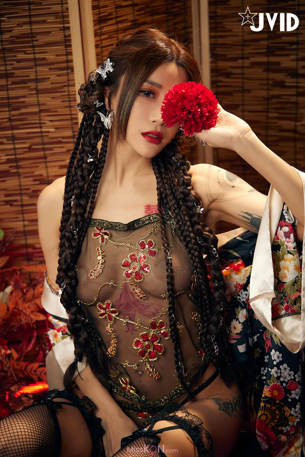 [JVID] Lara 雙囍_ 聖上寵幸首選～傾國傾城囍媚娘 婀娜多姿 酥胸外露