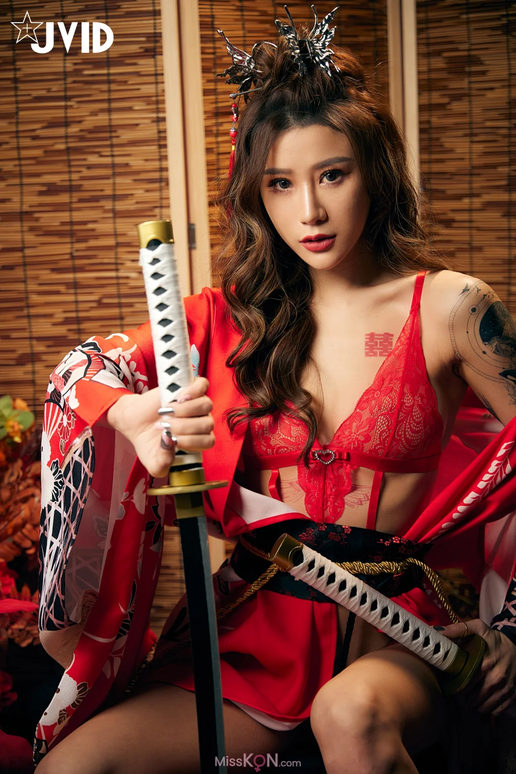 [JVID] Lara 雙囍_ 聖上寵幸首選～傾國傾城囍媚娘 婀娜多姿 酥胸外露
