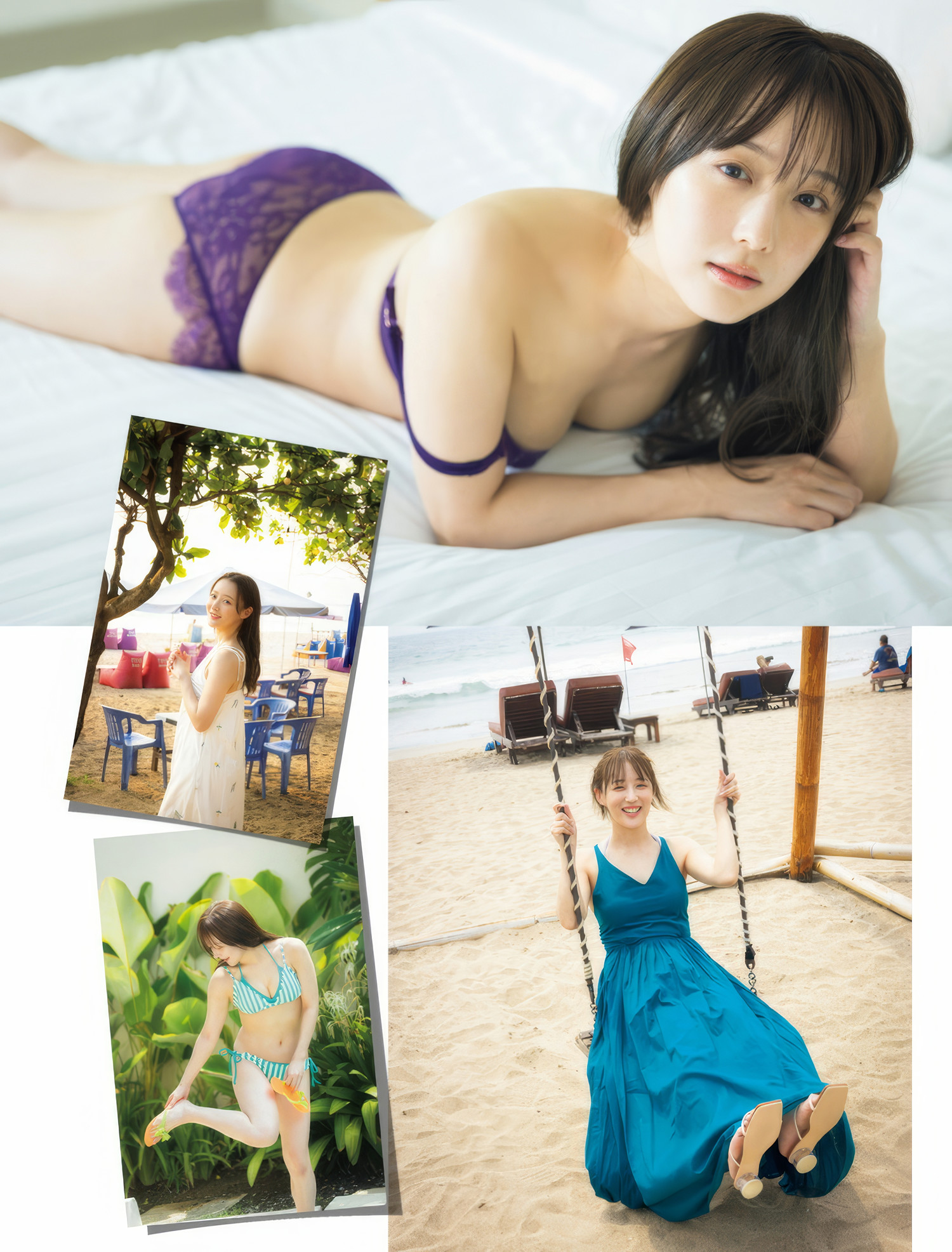 YUYU ゆゆ, Yoshino Chitose ちとせよしの, FLASH 2025.04.15 (フラッシュ 2025年4月15日号)