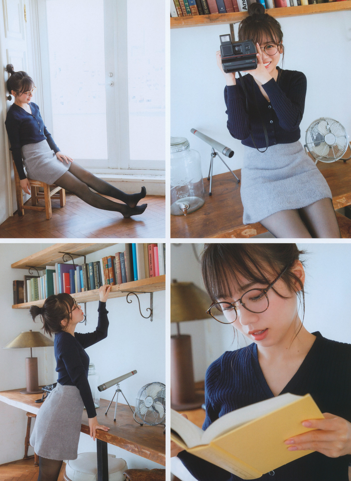 Kyoko Saito 齊藤京子, WHITE Graph 009 Set.03