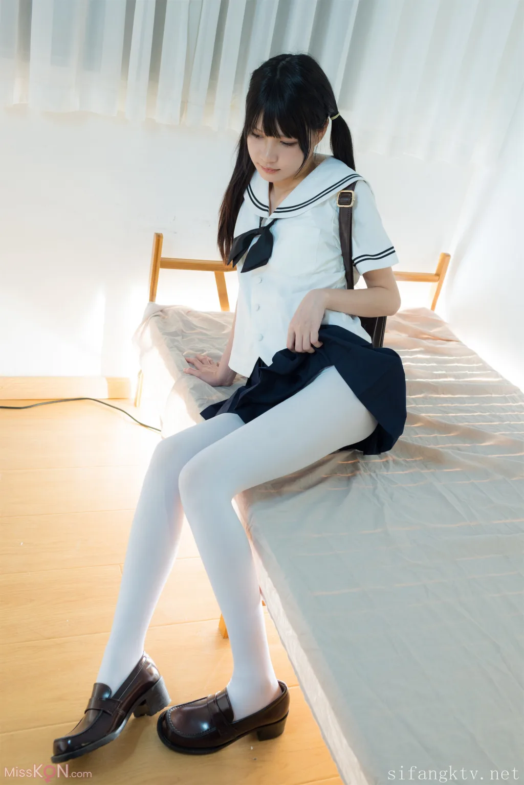 少女秩序 – 内部定制 VIP06 双马尾少女胶带捆绑 可爱萝莉 完美露脸