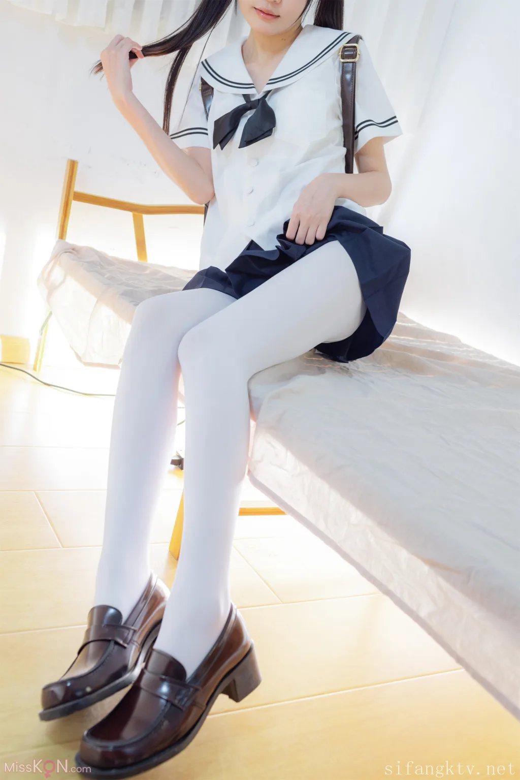 少女秩序 – 内部定制 VIP06 双马尾少女胶带捆绑 可爱萝莉 完美露脸