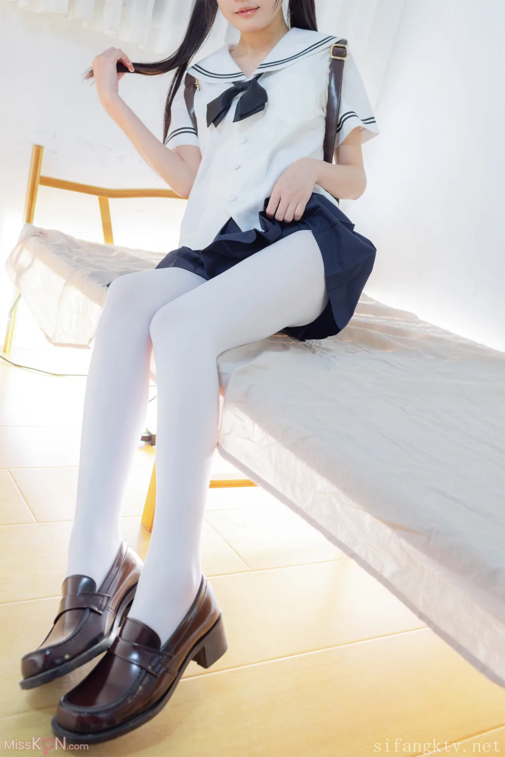 少女秩序 – 内部定制 VIP06 双马尾少女胶带捆绑 可爱萝莉 完美露脸