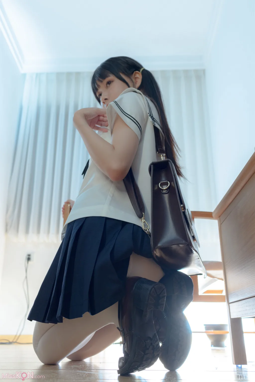 少女秩序 – 内部定制 VIP06 双马尾少女胶带捆绑 可爱萝莉 完美露脸
