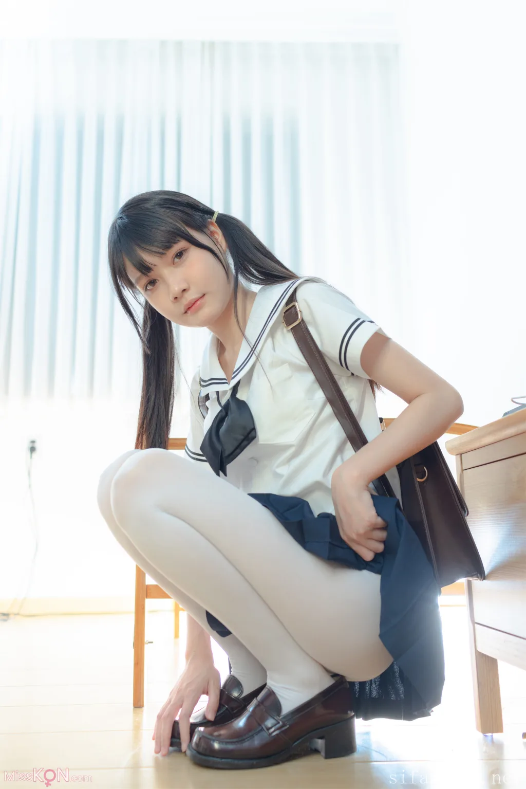 少女秩序 – 内部定制 VIP06 双马尾少女胶带捆绑 可爱萝莉 完美露脸