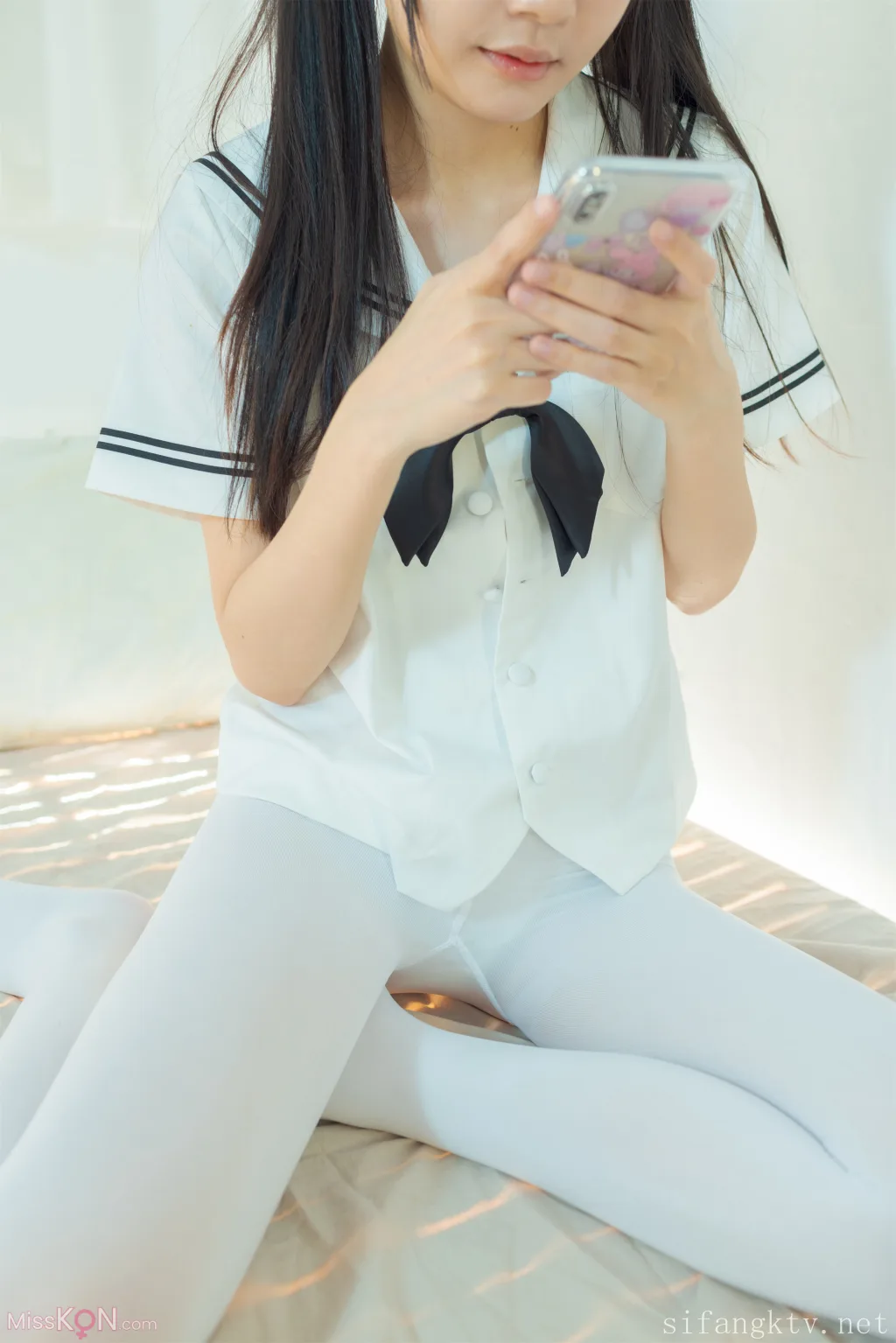 少女秩序 – 内部定制 VIP06 双马尾少女胶带捆绑 可爱萝莉 完美露脸