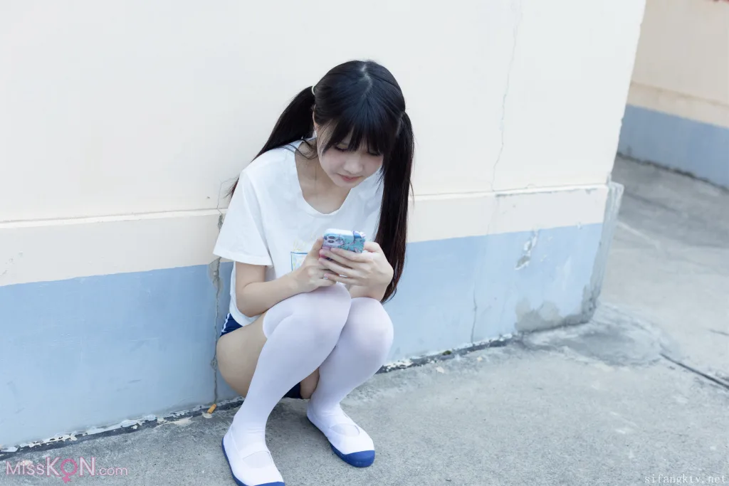 少女秩序 – 内部定制 VIP06 双马尾少女胶带捆绑 可爱萝莉 完美露脸