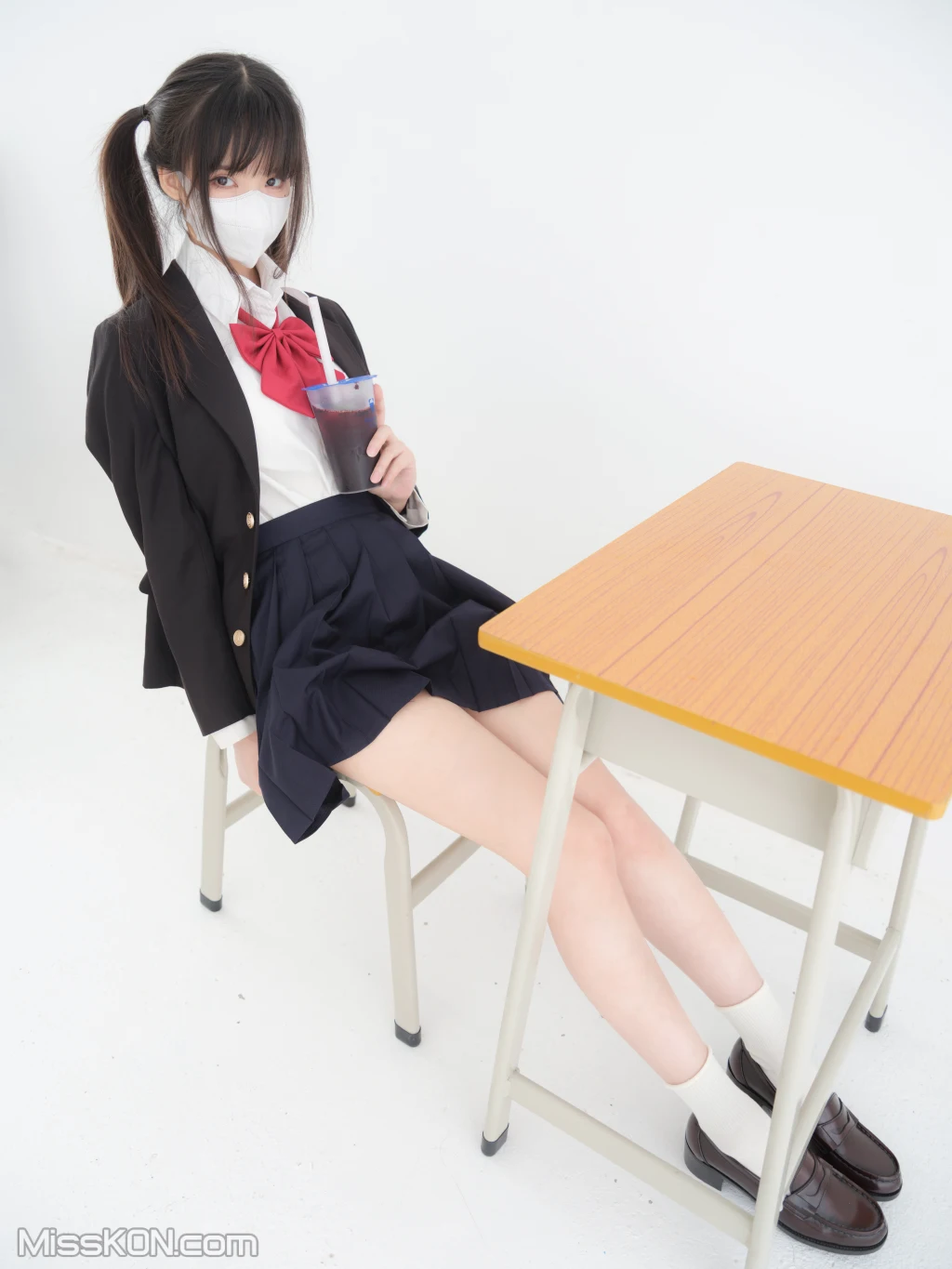 紧急企划 EX-006_ 见希w 西式JK 白丝