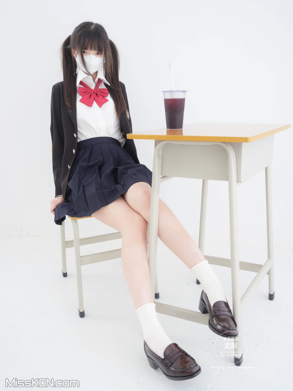 紧急企划 EX-006_ 见希w 西式JK 白丝