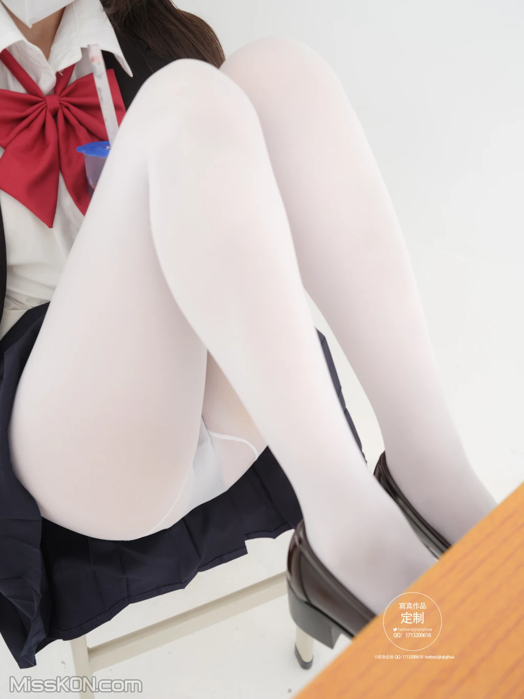 紧急企划 EX-006_ 见希w 西式JK 白丝