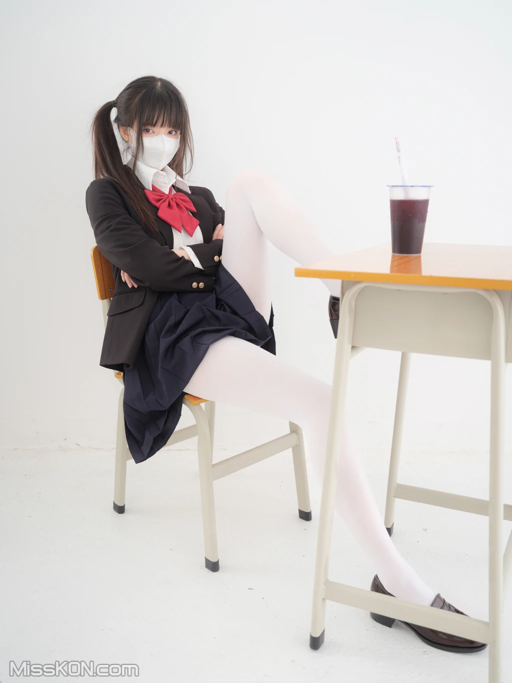 紧急企划 EX-006_ 见希w 西式JK 白丝
