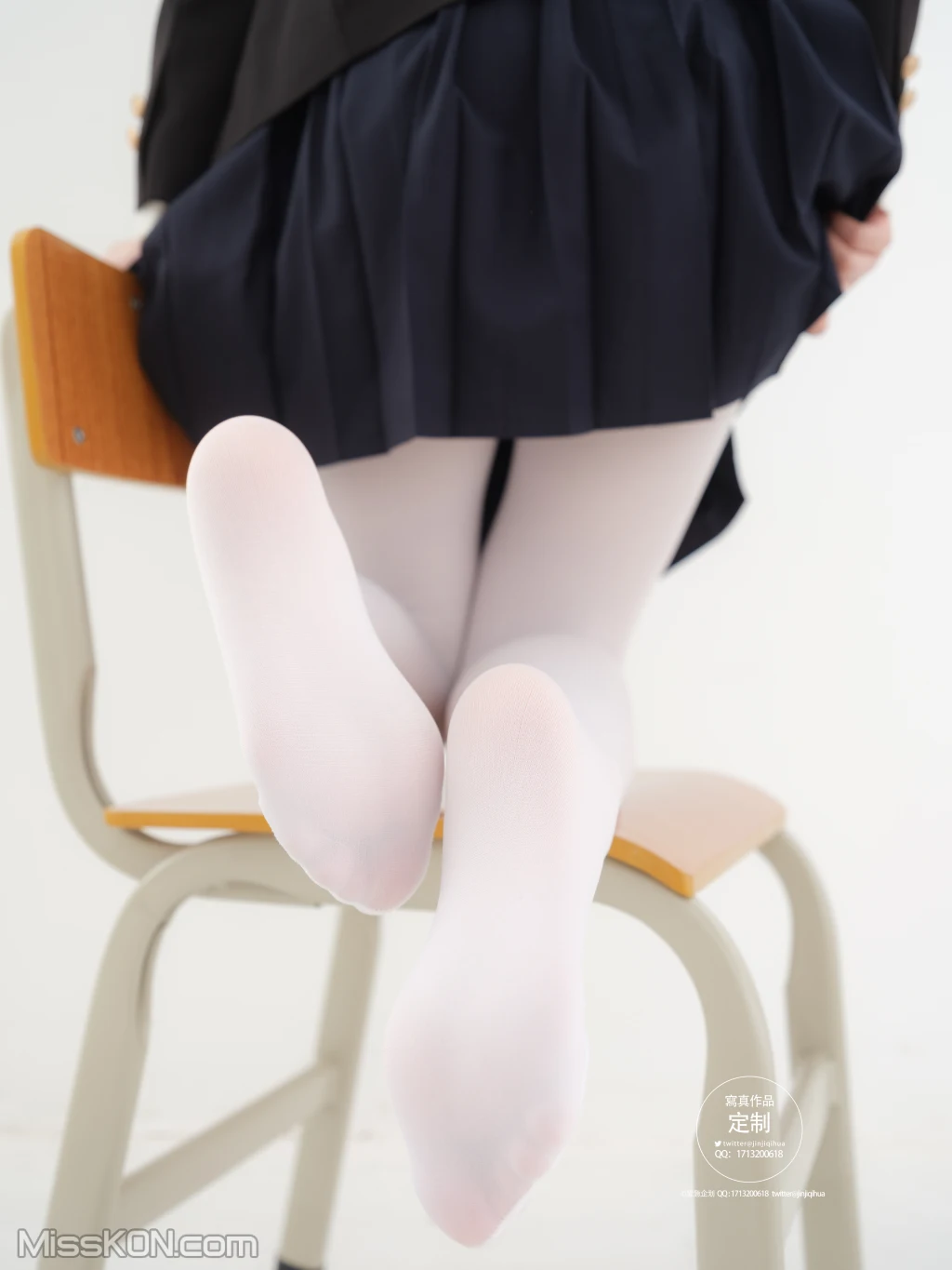 紧急企划 EX-006_ 见希w 西式JK 白丝