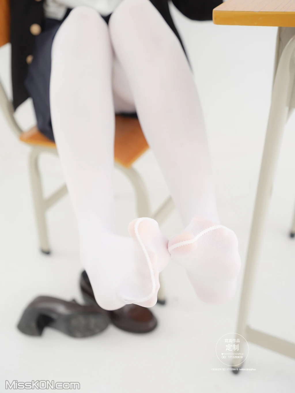 紧急企划 EX-006_ 见希w 西式JK 白丝