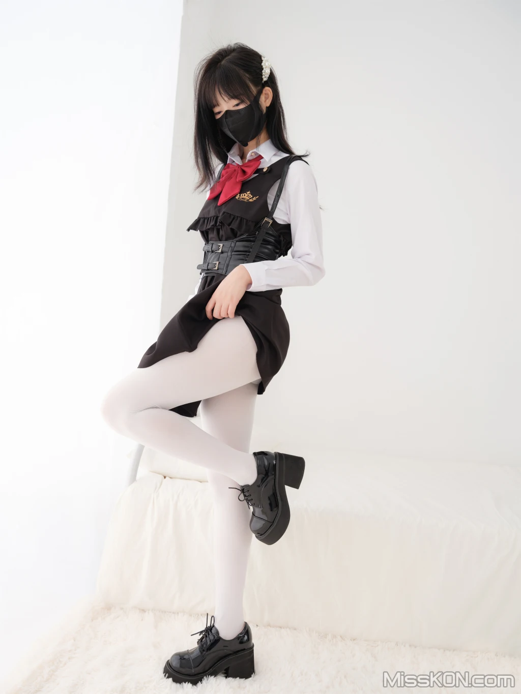 [紧急企划] 见希w_ 内部 白丝学生服