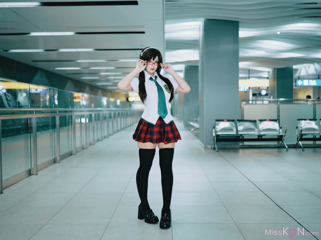 Coser@PuyPuy_ 真希波 Mari Swimsuit