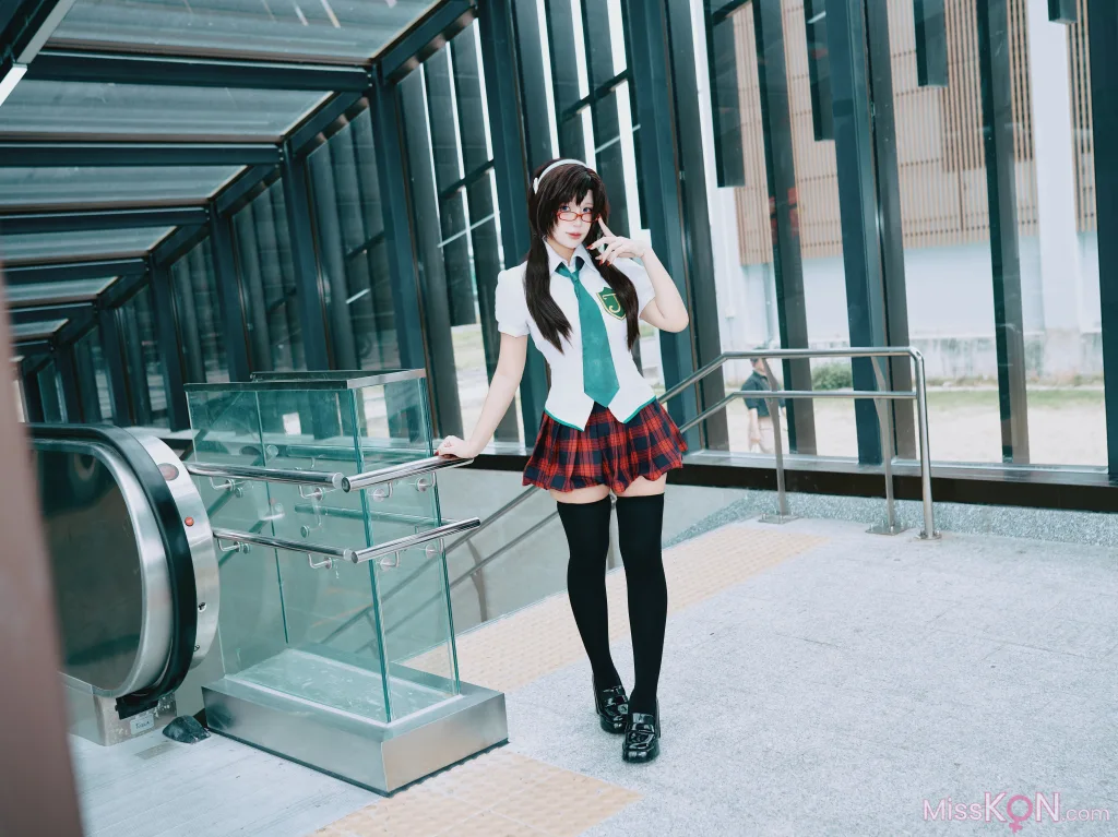 Coser@PuyPuy_ 真希波 Mari Swimsuit