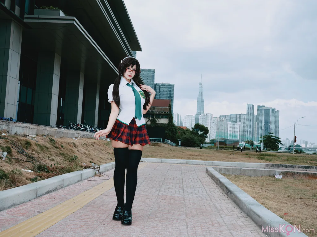 Coser@PuyPuy_ 真希波 Mari Swimsuit
