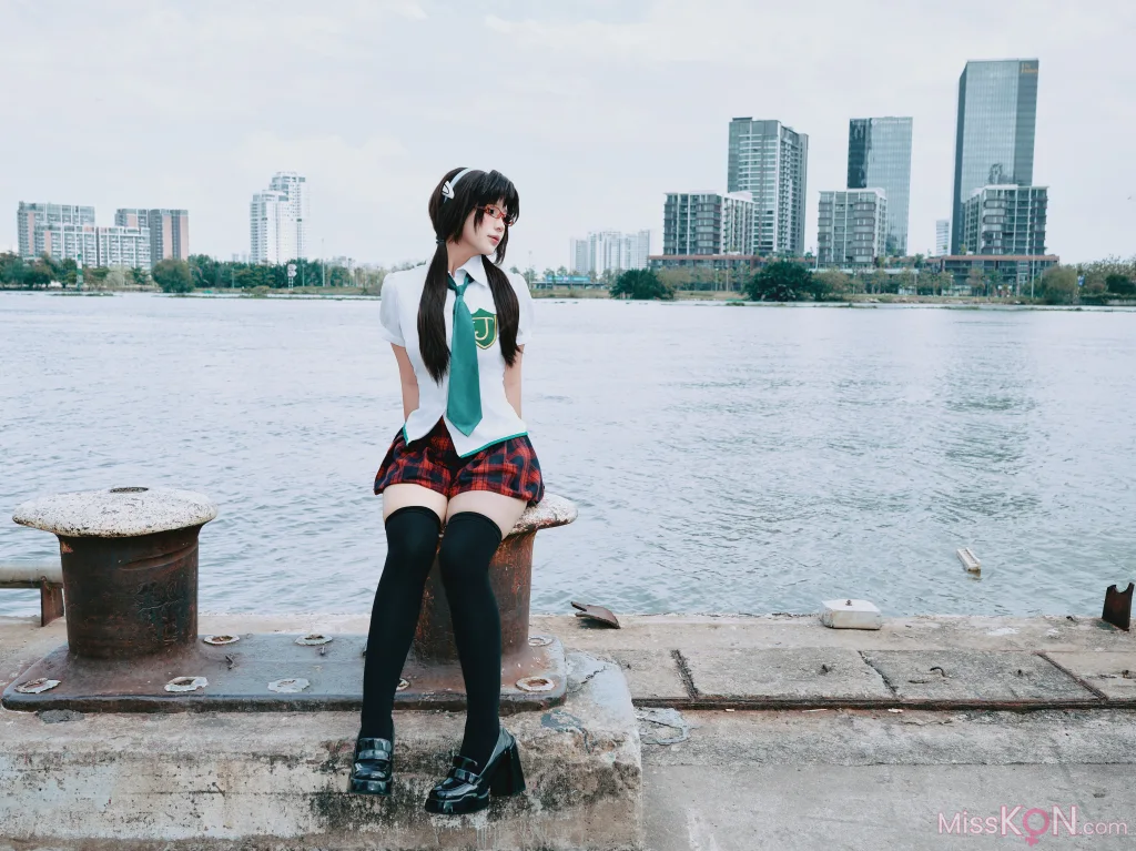 Coser@PuyPuy_ 真希波 Mari Swimsuit