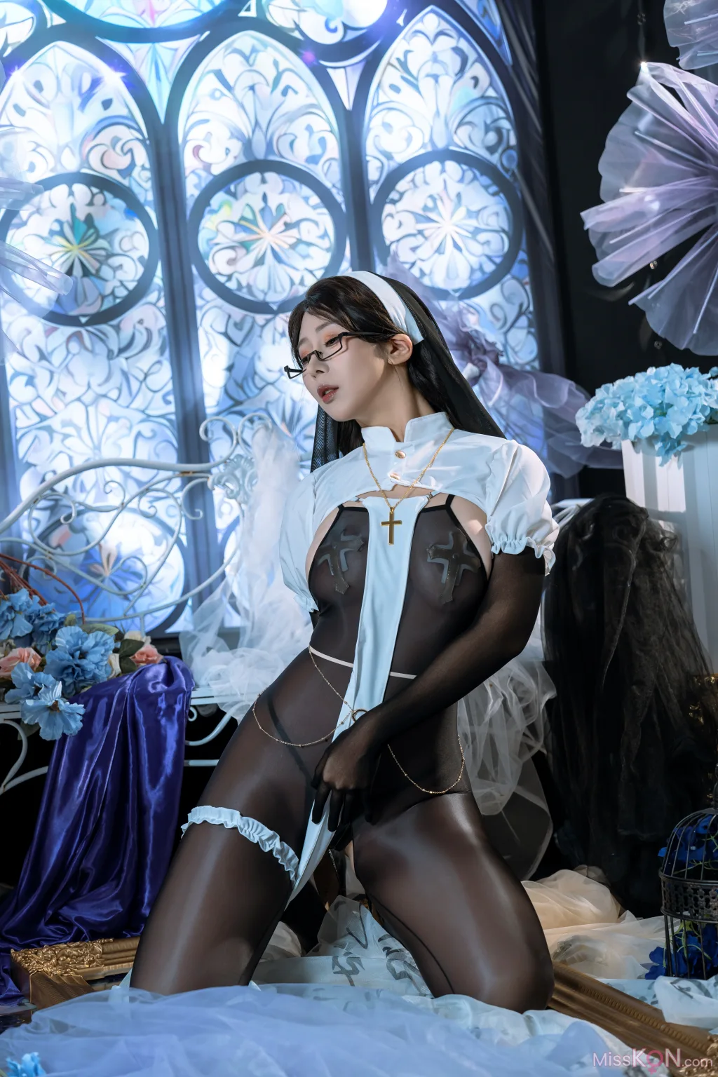 Coser@云溪溪 (Yunx1x1) & 奶桃_ 沉陷 修女