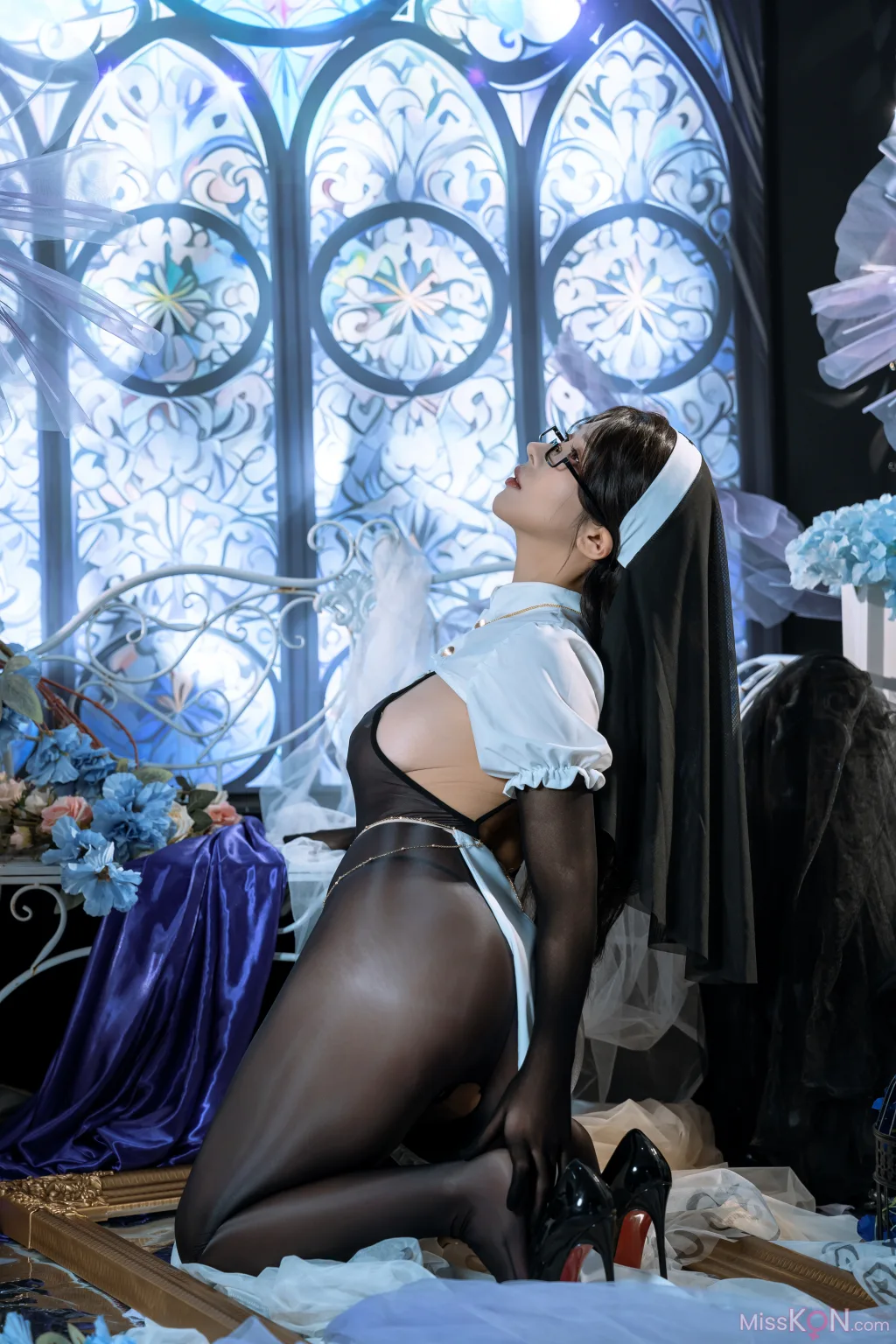 Coser@云溪溪 (Yunx1x1) & 奶桃_ 沉陷 修女