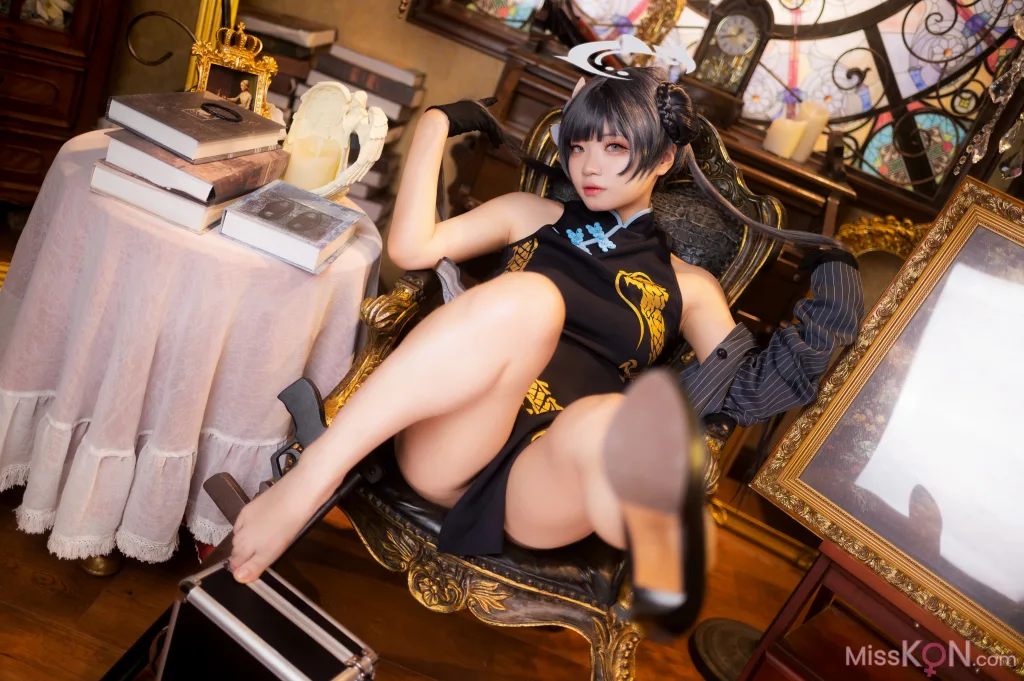 Coser@伊喵君_ 蔚蓝档案妃咲