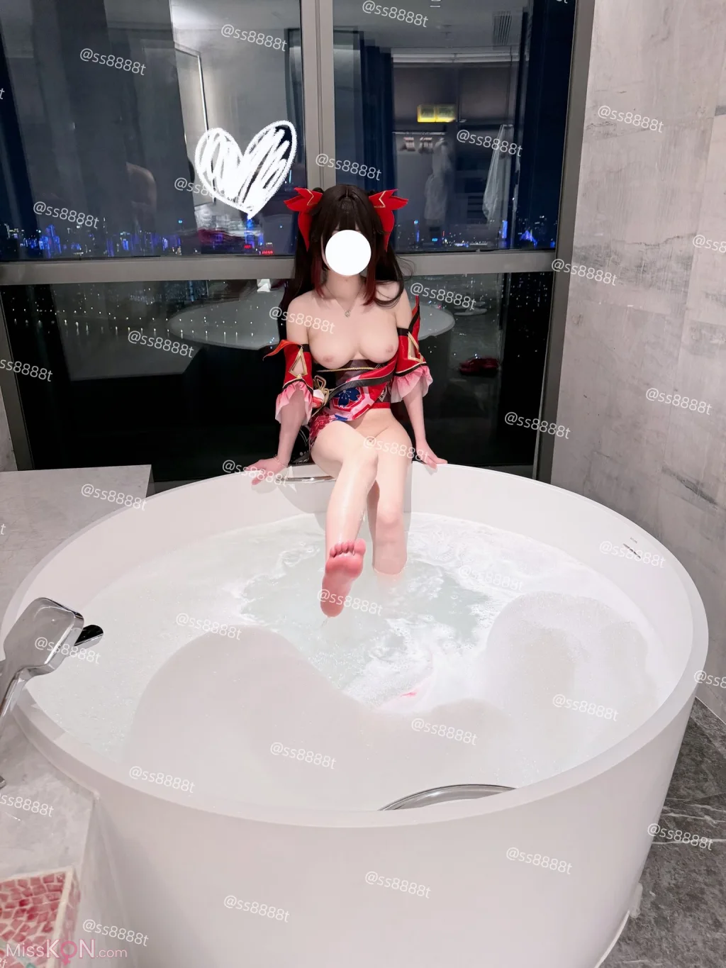 Coser@兔三岁(ss8888t)_ 高颜小仙女 被怪叔叔骗到酒店无套中出