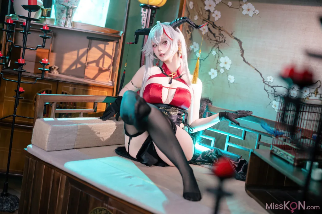 Coser@屿鱼_ 碧蓝航线 埃吉尔旗袍