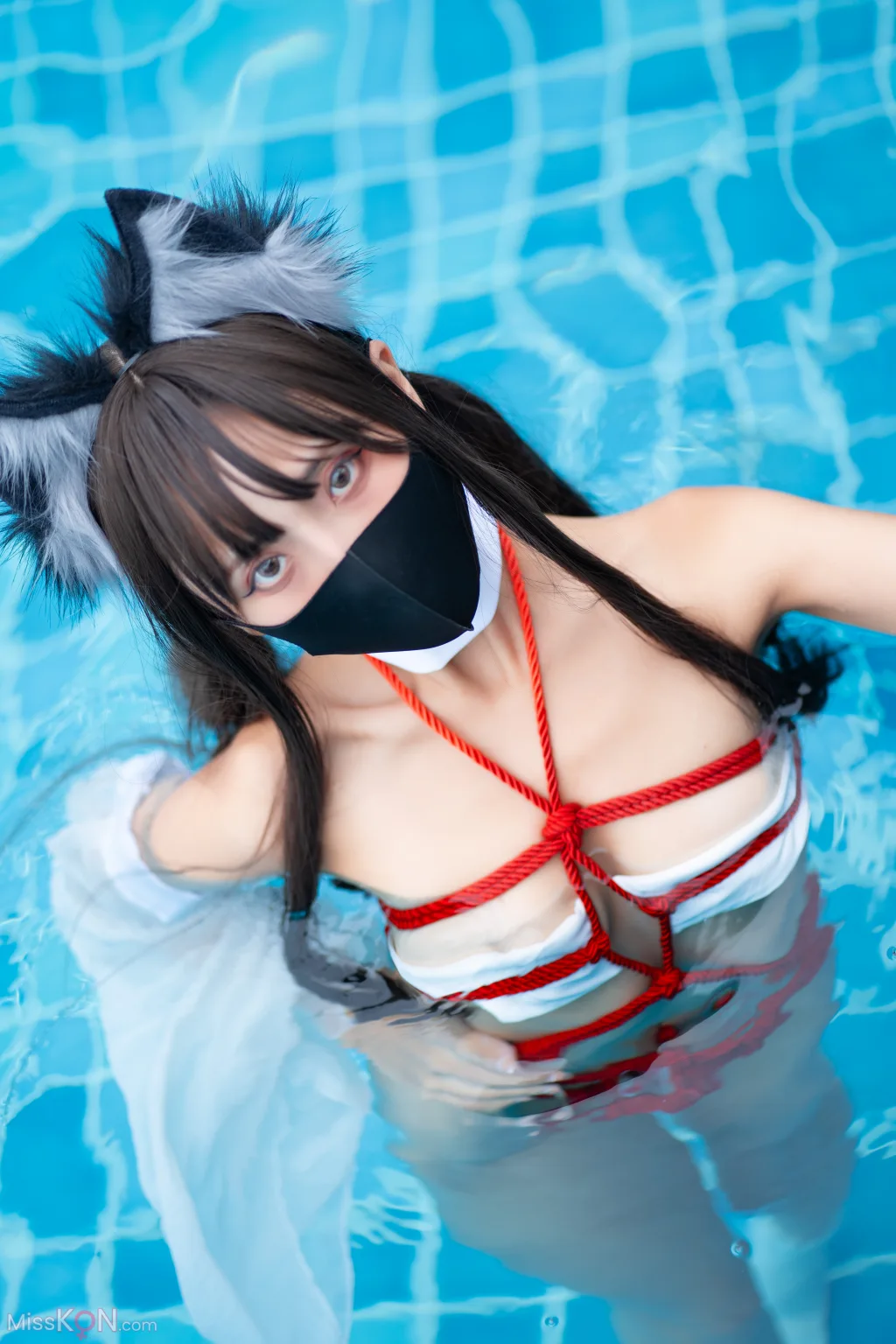 Coser@职业奶妈三水子_ 束缚巫女