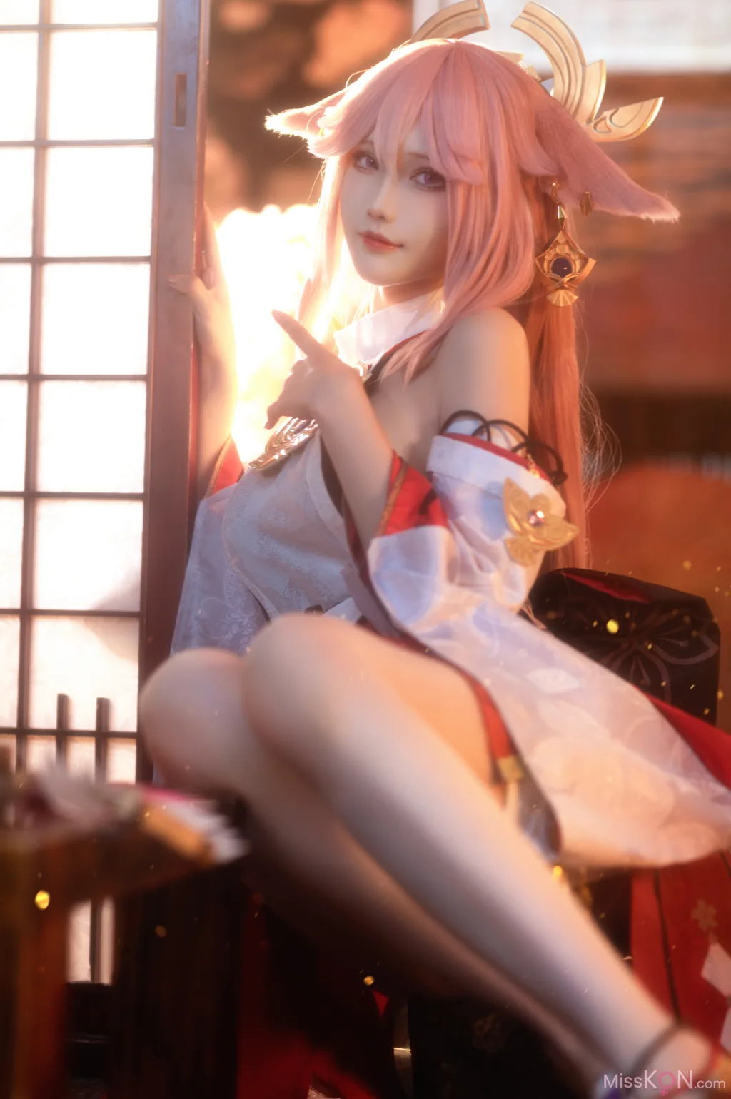 Coser@花兮_honoka_ 原神 八重神子