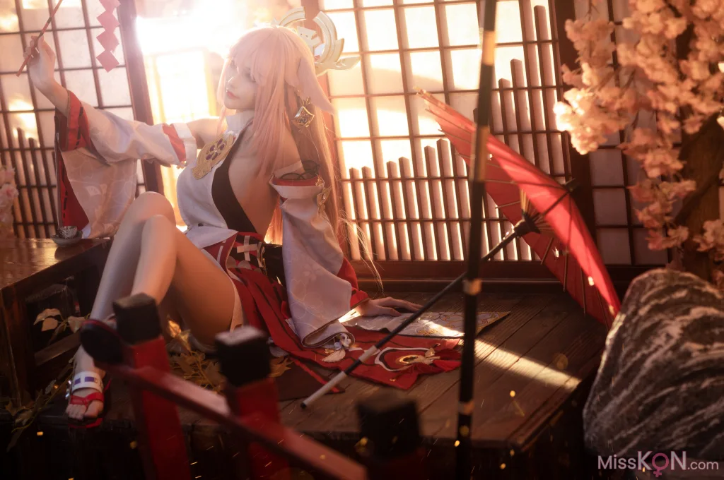 Coser@花兮_honoka_ 原神 八重神子