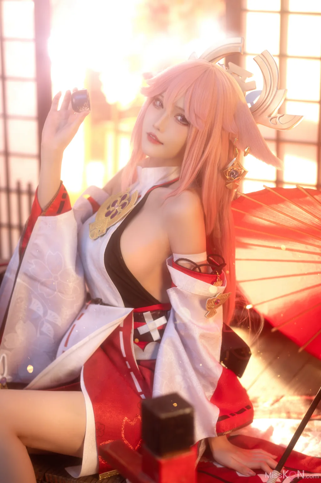 Coser@花兮_honoka_ 原神 八重神子