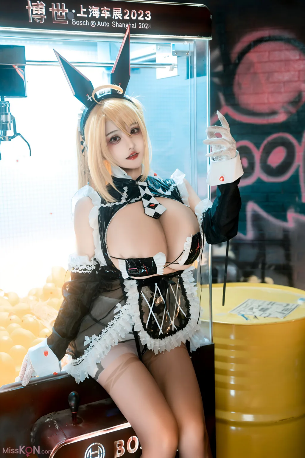 Coser@虎牙古阿扎_ 交错战线 咎瓦尤斯女仆