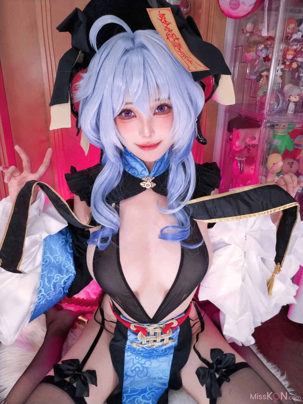 Coser@蜜汁猫裘_ 原神 甘雨 国风小僵尸