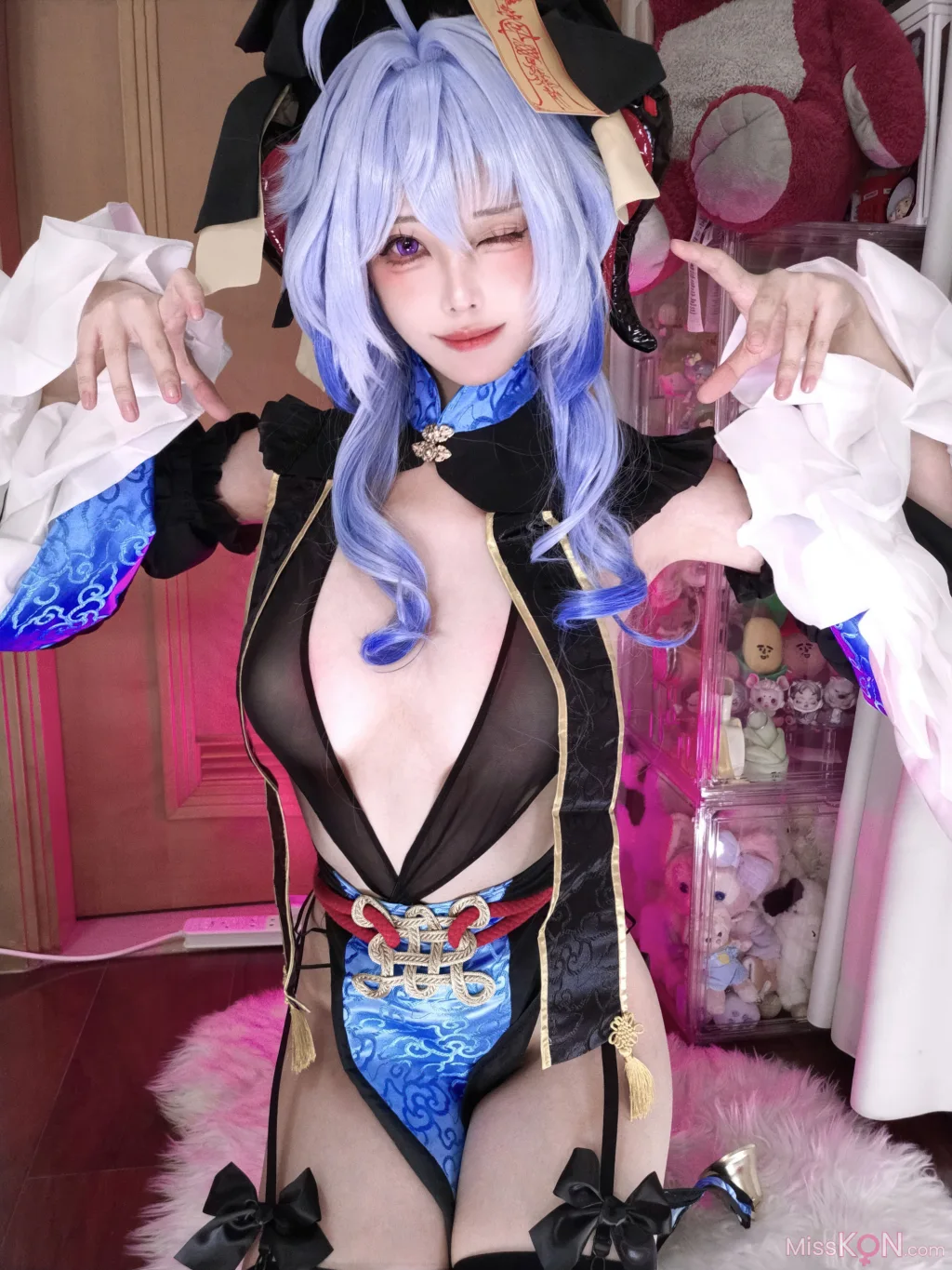 Coser@蜜汁猫裘_ 原神 甘雨 国风小僵尸