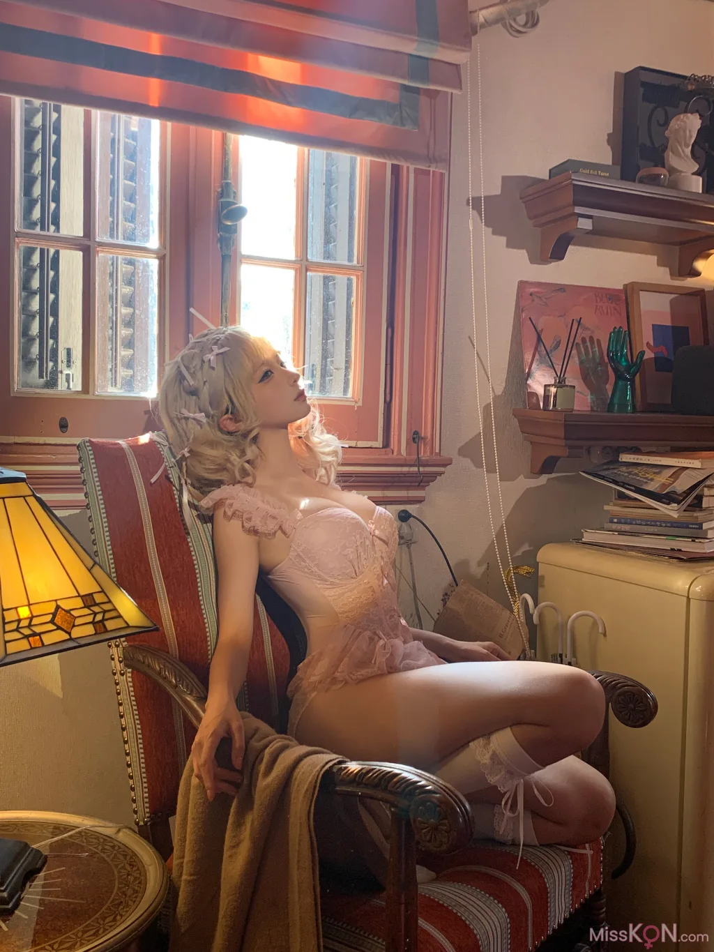 Coser@蠢沫沫 (chunmomo)_ 金发蝴蝶结