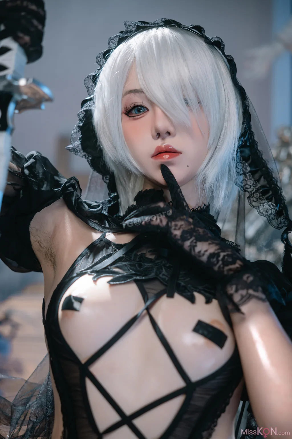 Coser@阿薰kaOri_ 2B黑花嫁