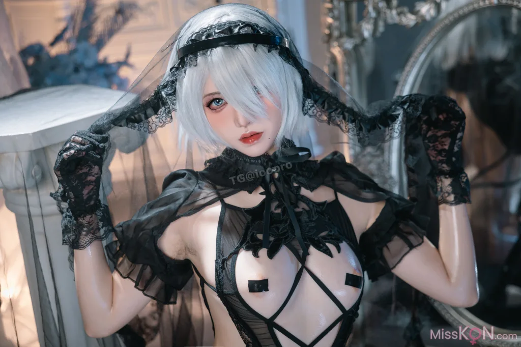 Coser@阿薰kaOri_ 2B黑花嫁