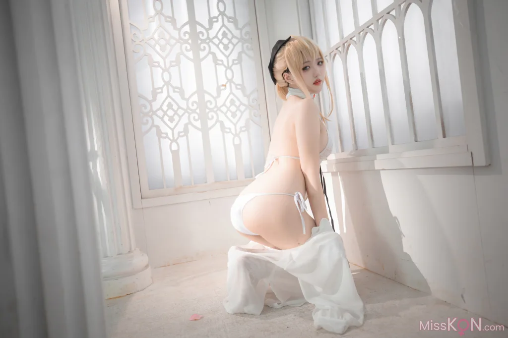 Coser@阿薰kaOri_ FGO 白Saber