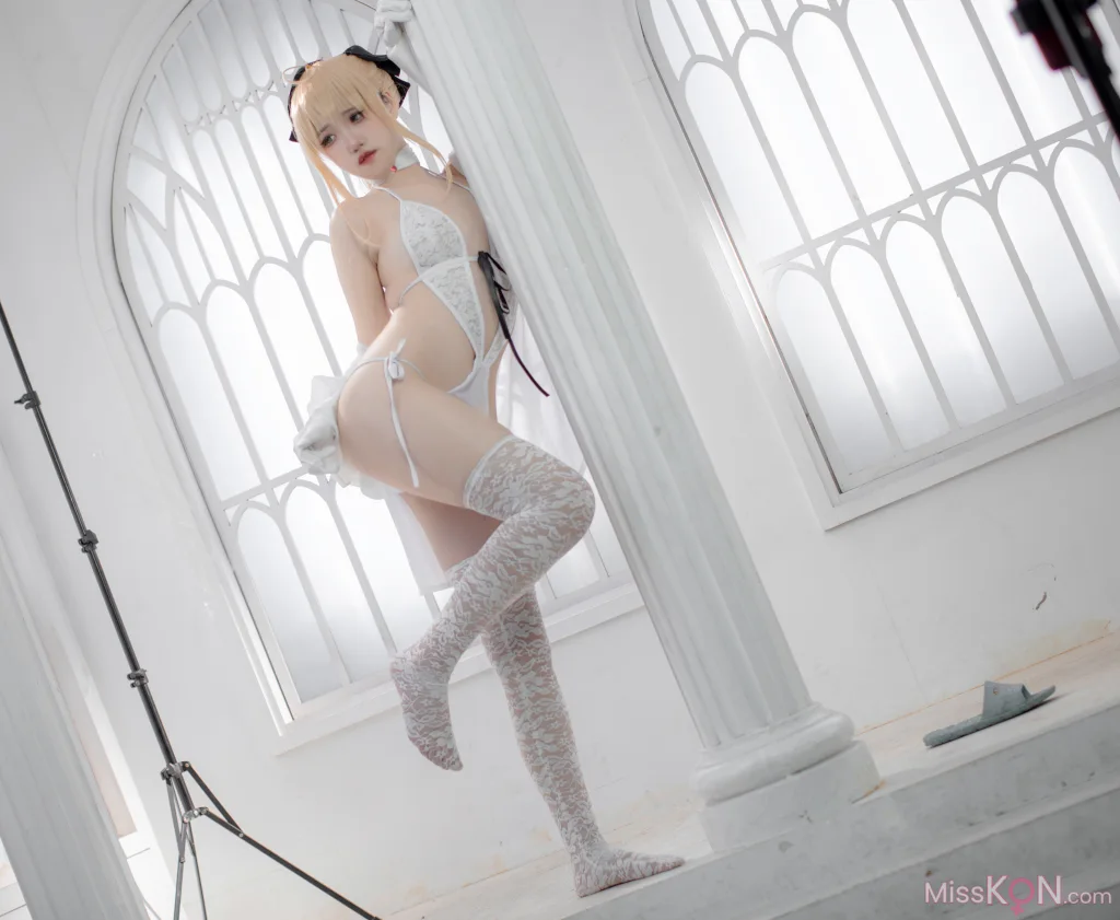 Coser@阿薰kaOri_ FGO 白Saber