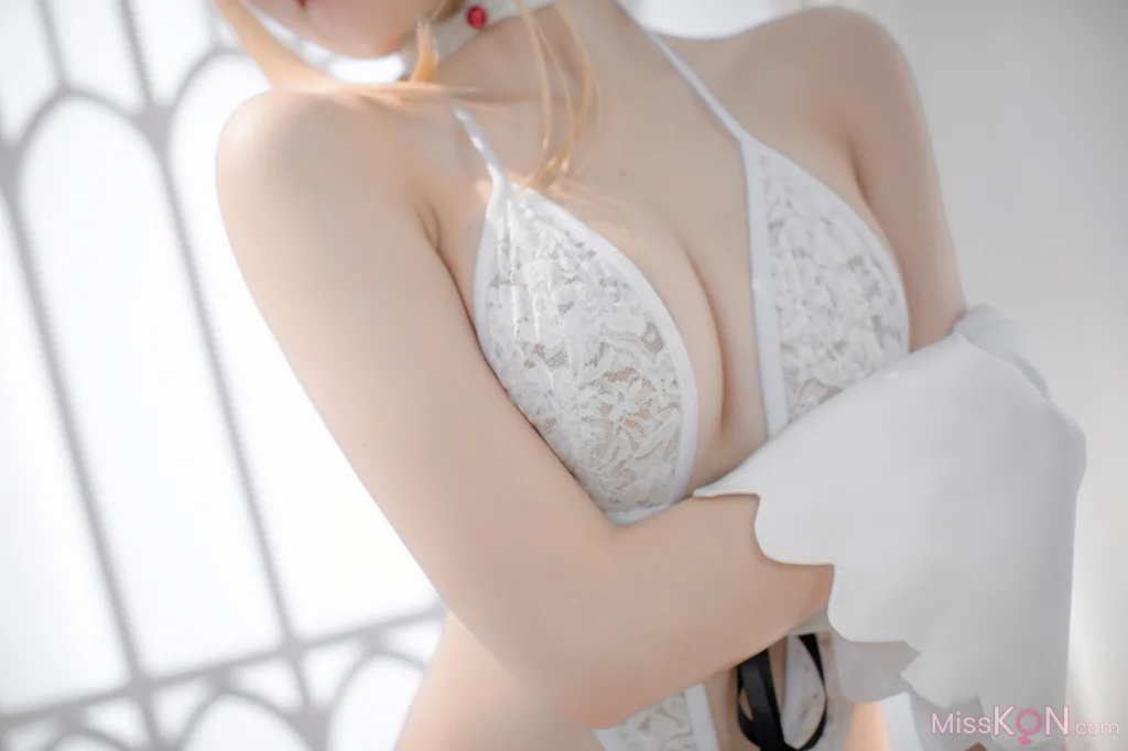 Coser@阿薰kaOri_ FGO 白Saber