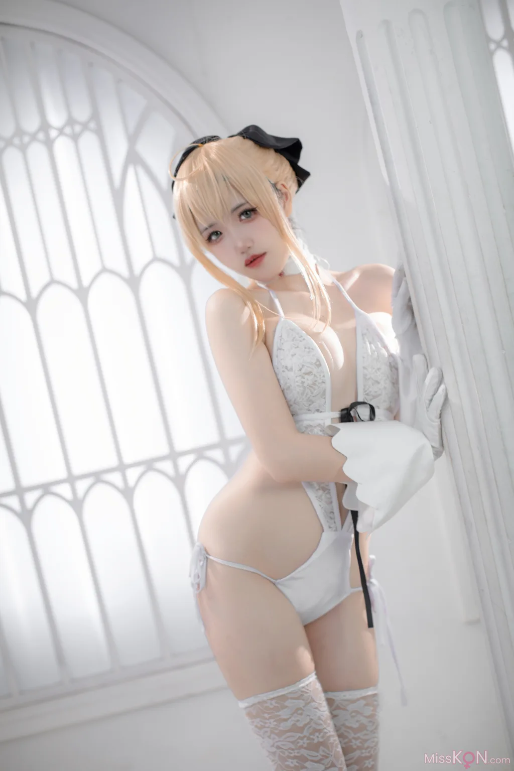 Coser@阿薰kaOri_ FGO 白Saber