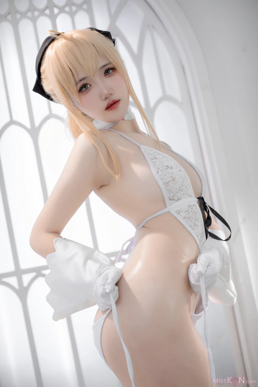 Coser@阿薰kaOri_ FGO 白Saber