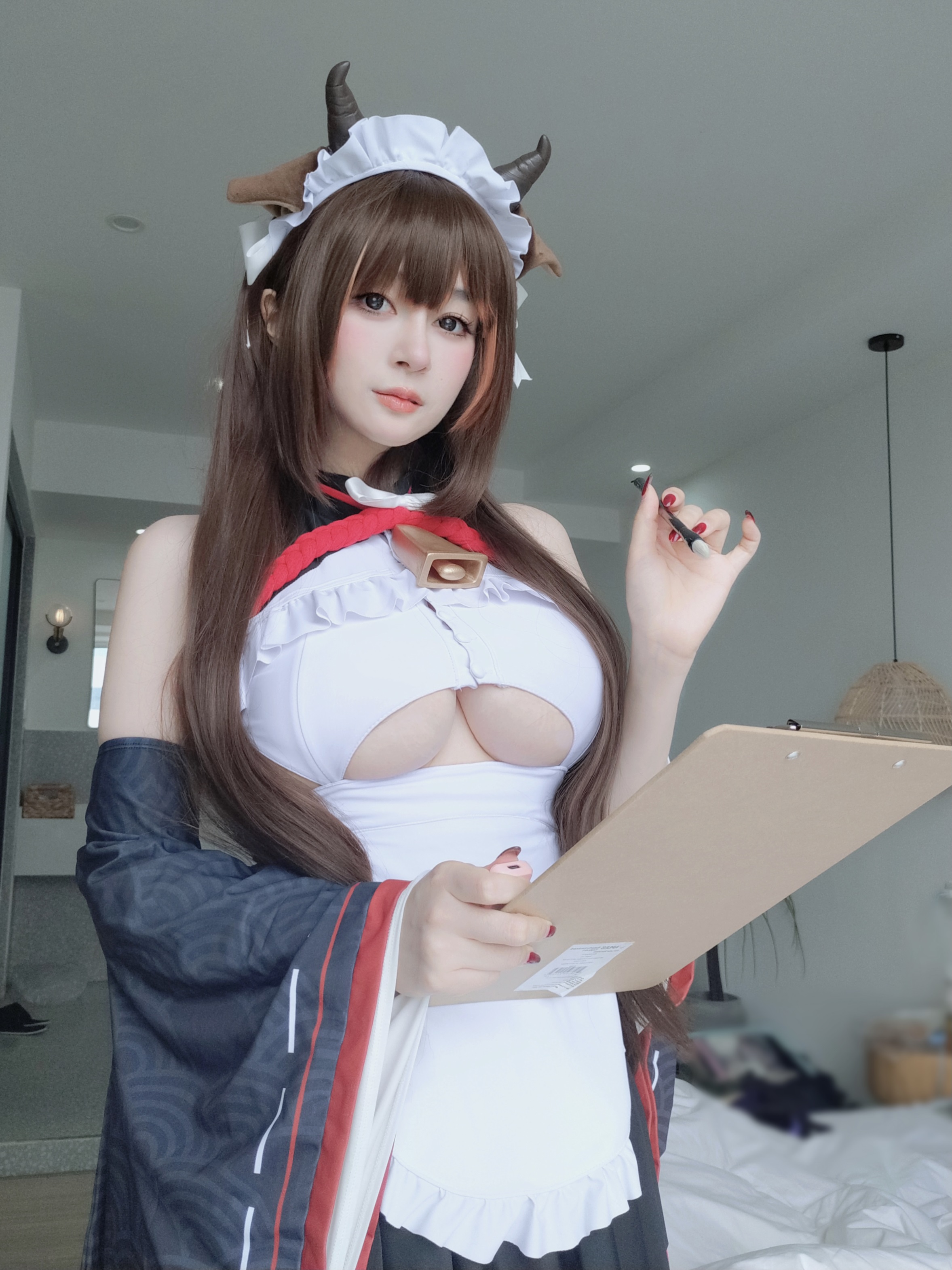 [Cosplay] Coser小姐姐白银 - 碧蓝航线 樫野