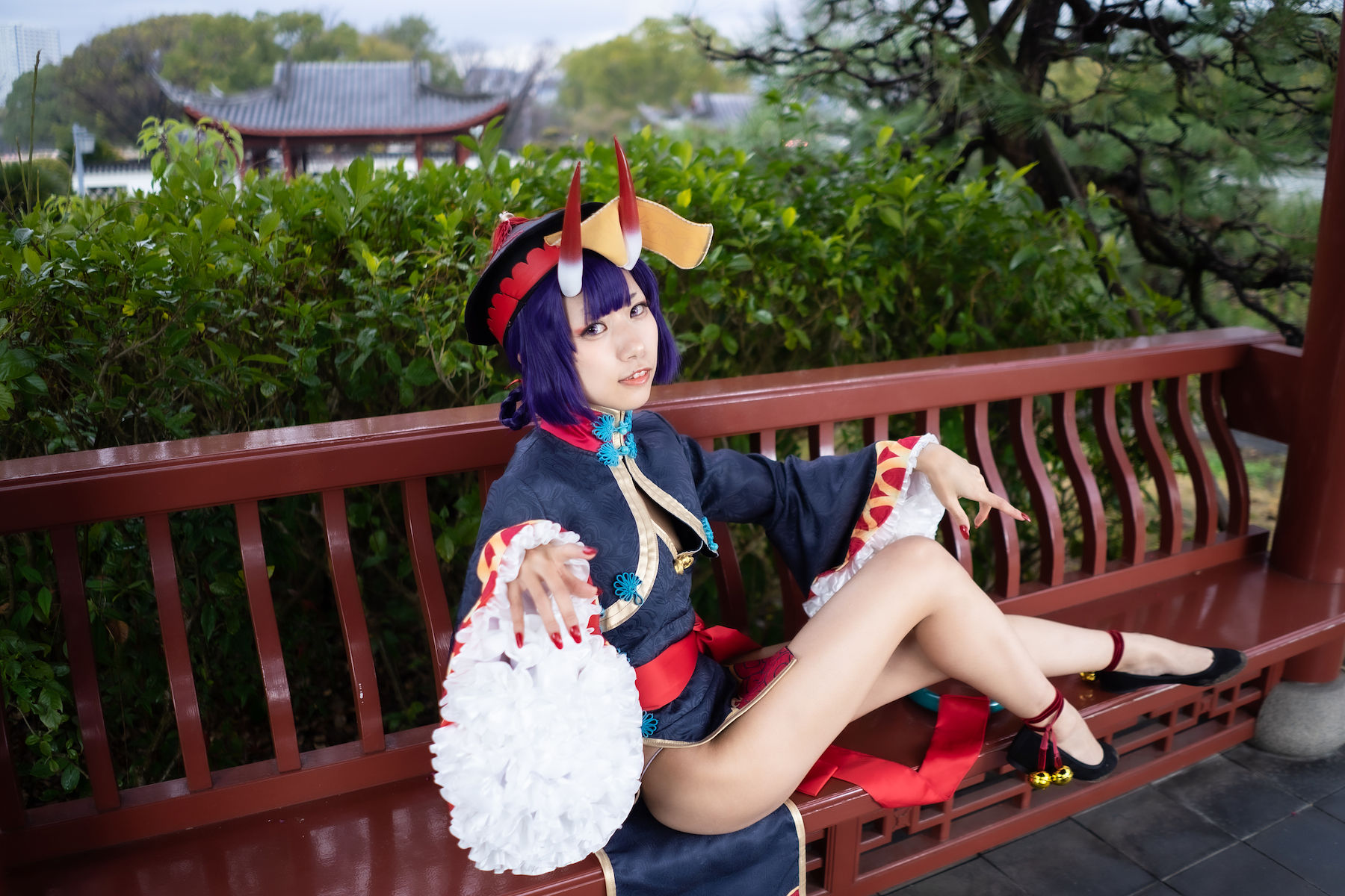 [Cosplay] Hitsuji Negoto 音琴ひつじ - Oni no Manimani 鬼のまにまに - 4