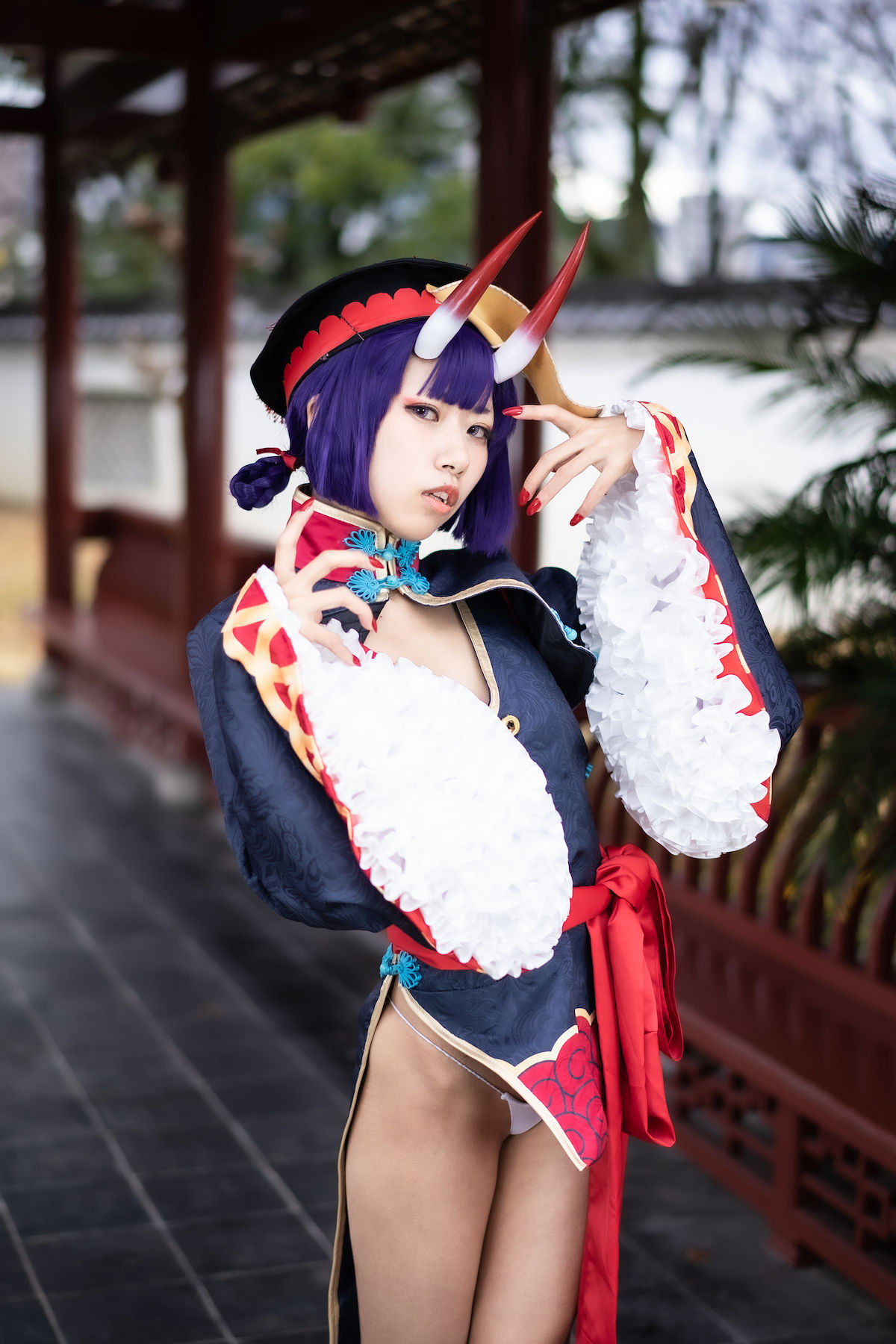 [Cosplay] Hitsuji Negoto 音琴ひつじ - Oni no Manimani 鬼のまにまに - 4
