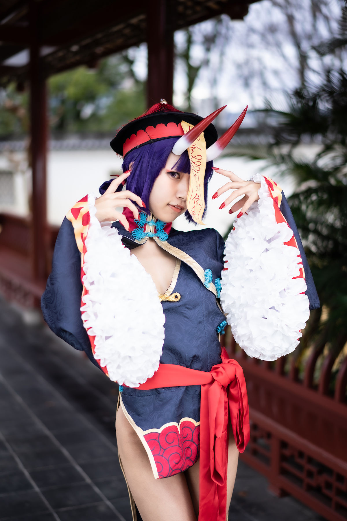 [Cosplay] Hitsuji Negoto 音琴ひつじ - Oni no Manimani 鬼のまにまに - 4