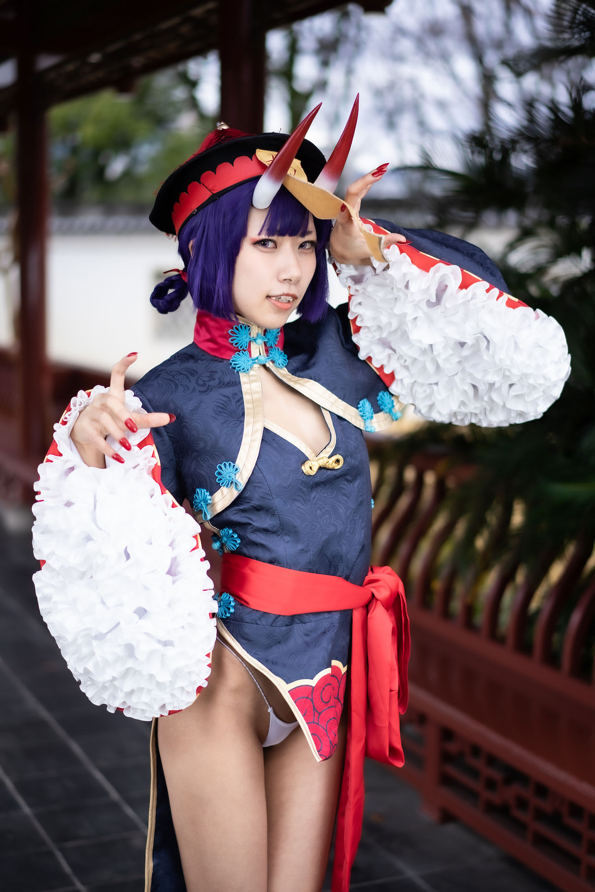 [Cosplay] Hitsuji Negoto 音琴ひつじ - Oni no Manimani 鬼のまにまに - 4