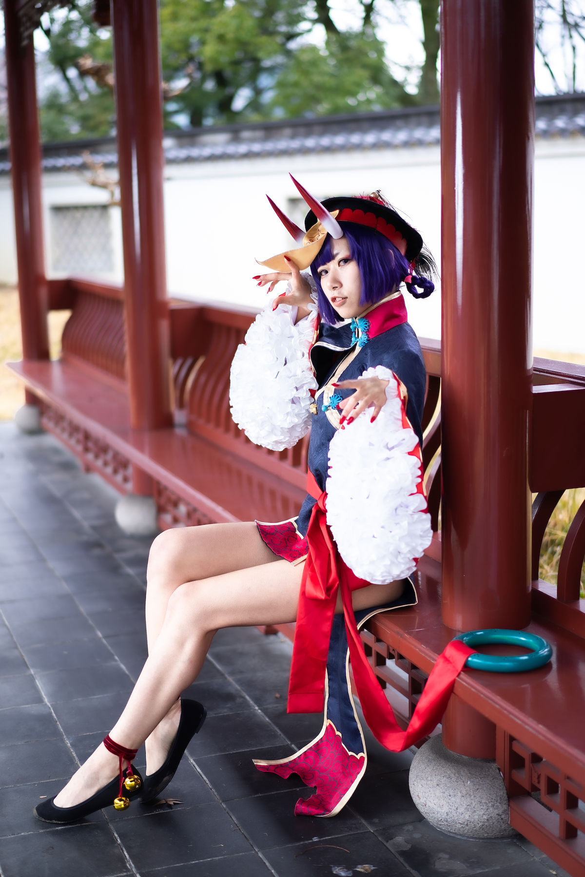 [Cosplay] Hitsuji Negoto 音琴ひつじ - Oni no Manimani 鬼のまにまに - 4